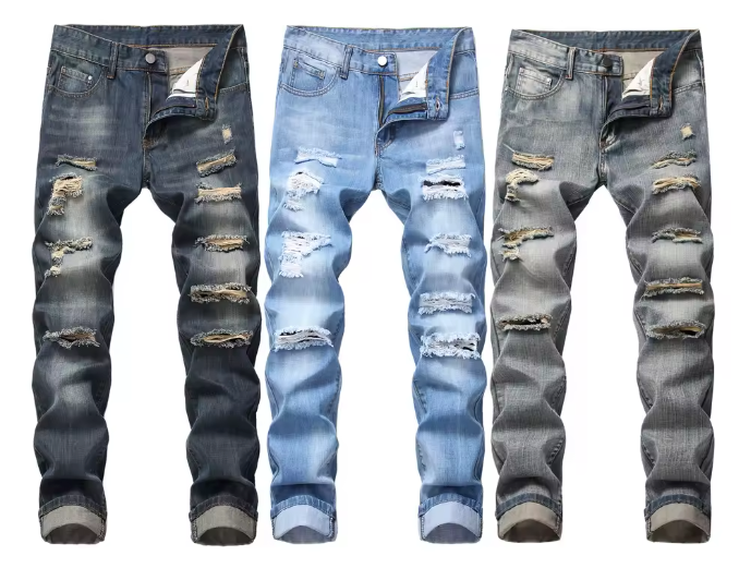 Black Ripped Jeans
